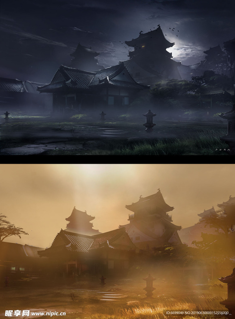 动漫游戏场景