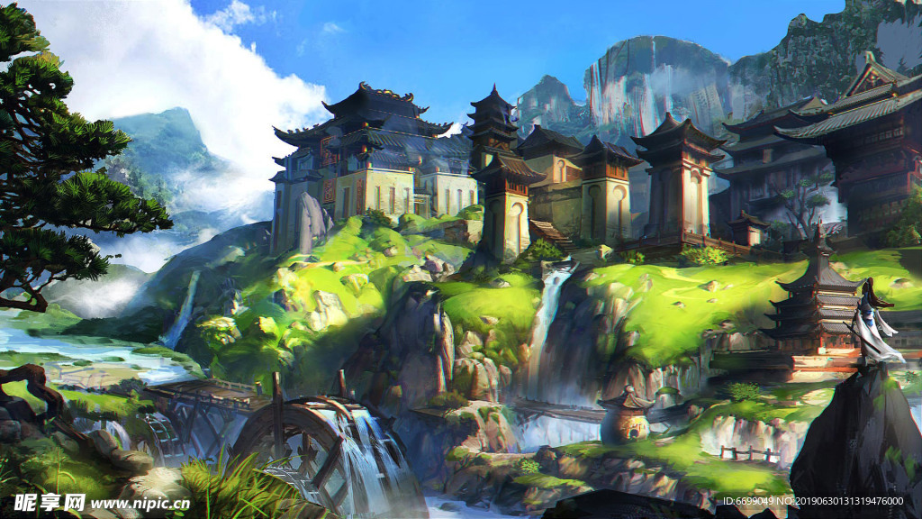 动漫游戏场景