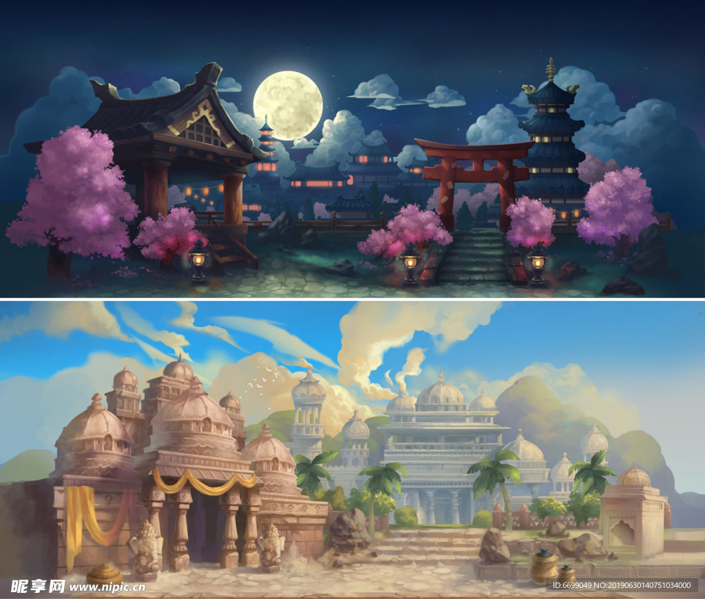 动漫游戏场景