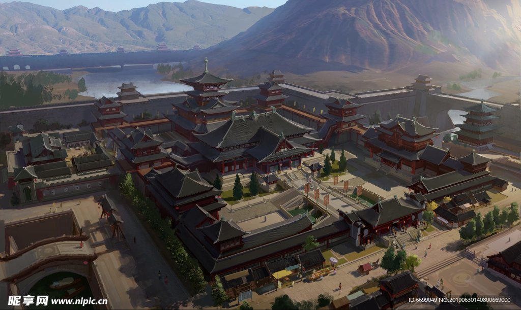 动漫游戏场景