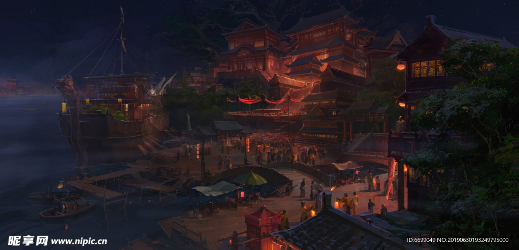动漫游戏场景