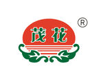 茂花 花生油 logo