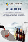 中国风葡萄酒海报