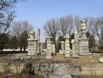 北京旅游 圆明园 古典园林 石