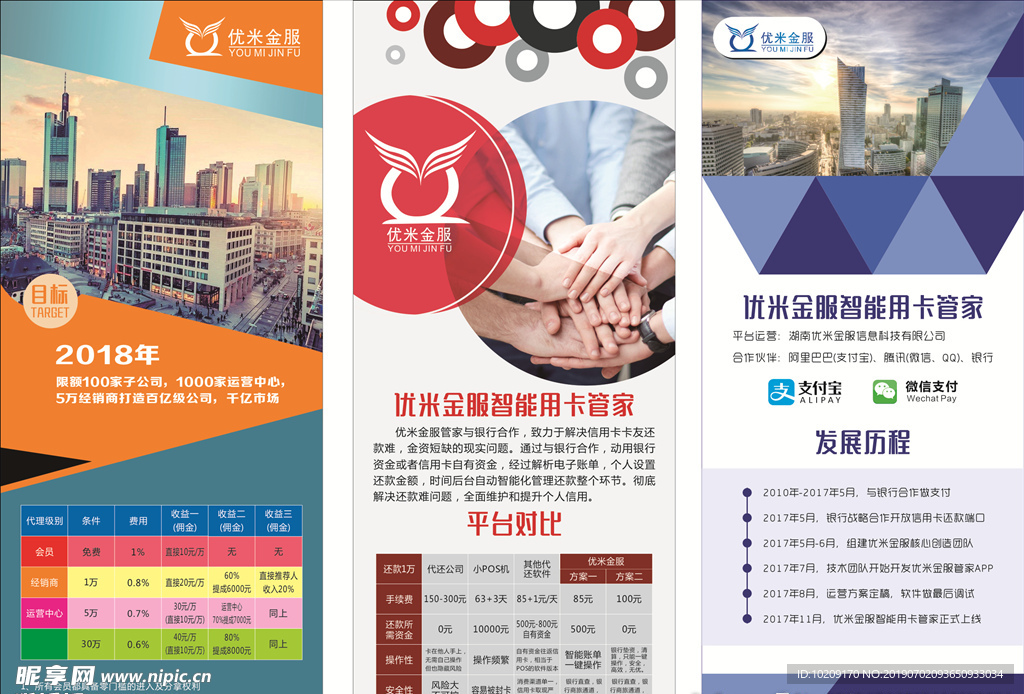 金融展架