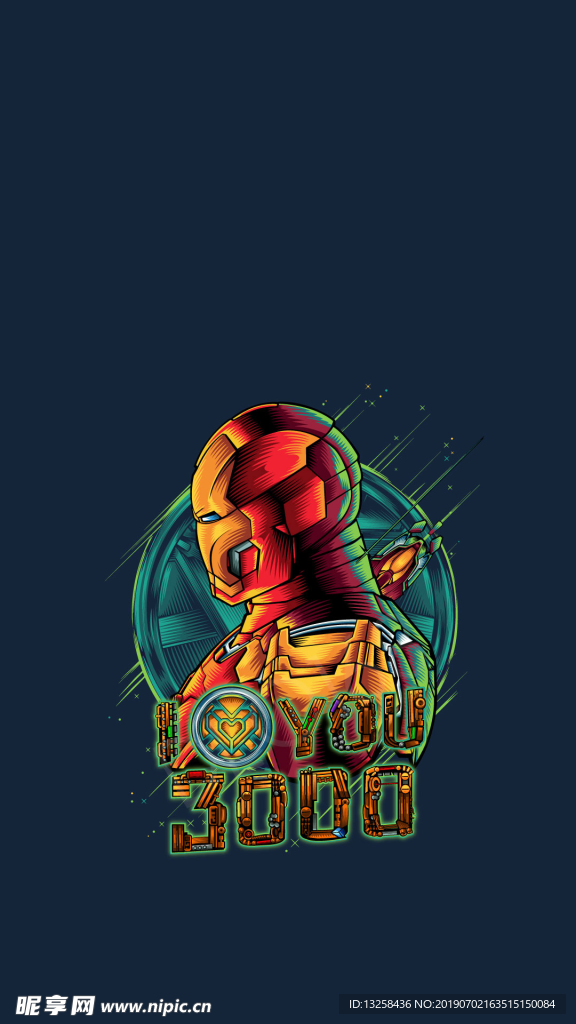 钢铁侠插画