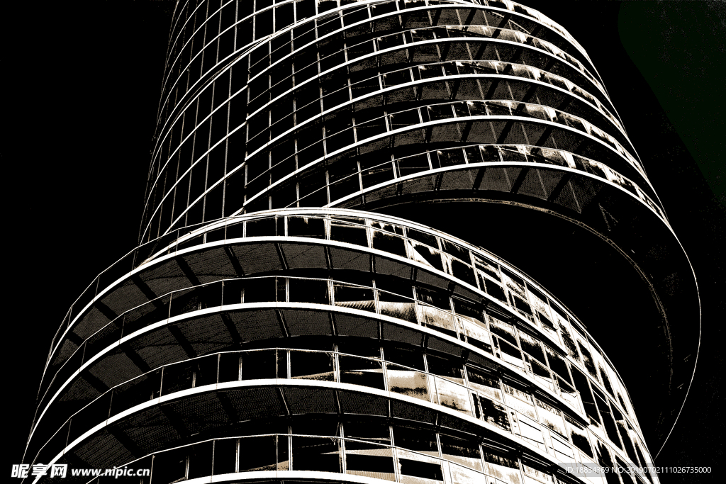 黑白建筑