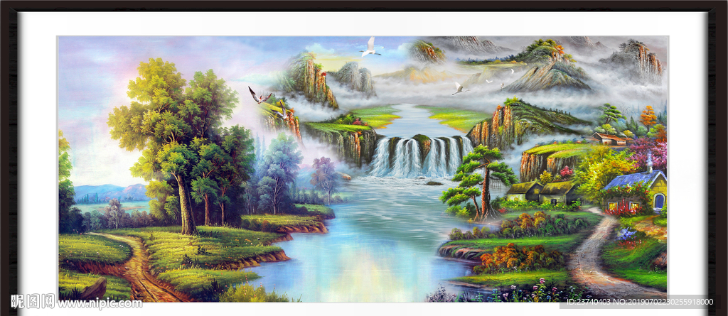 风景油画
