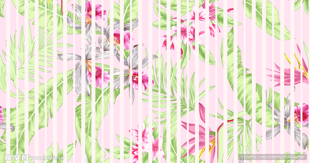 热带花