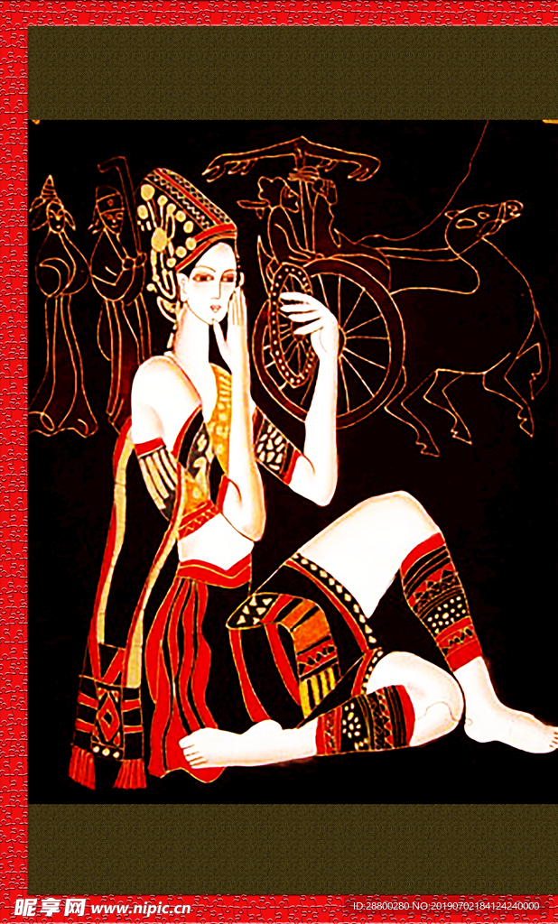油画