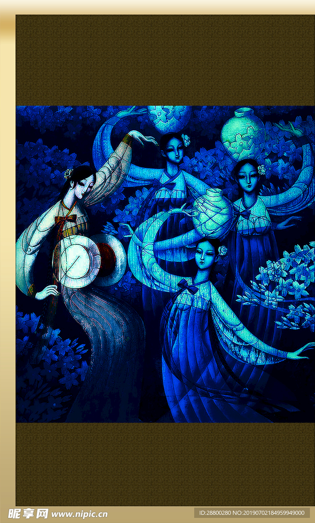 油画