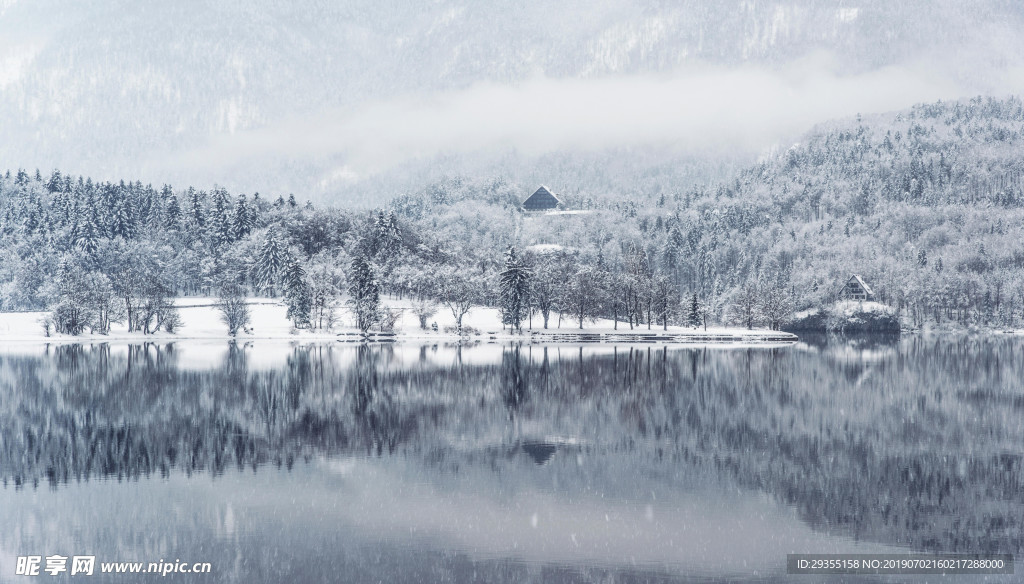 冬天雪景