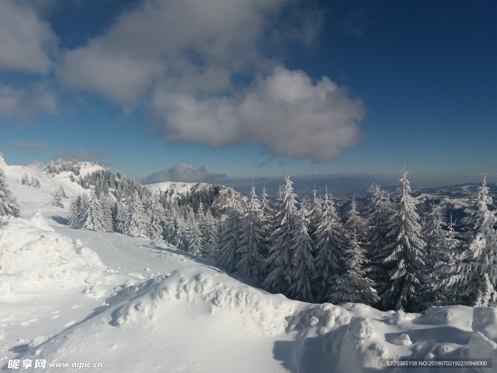 冬天雪景