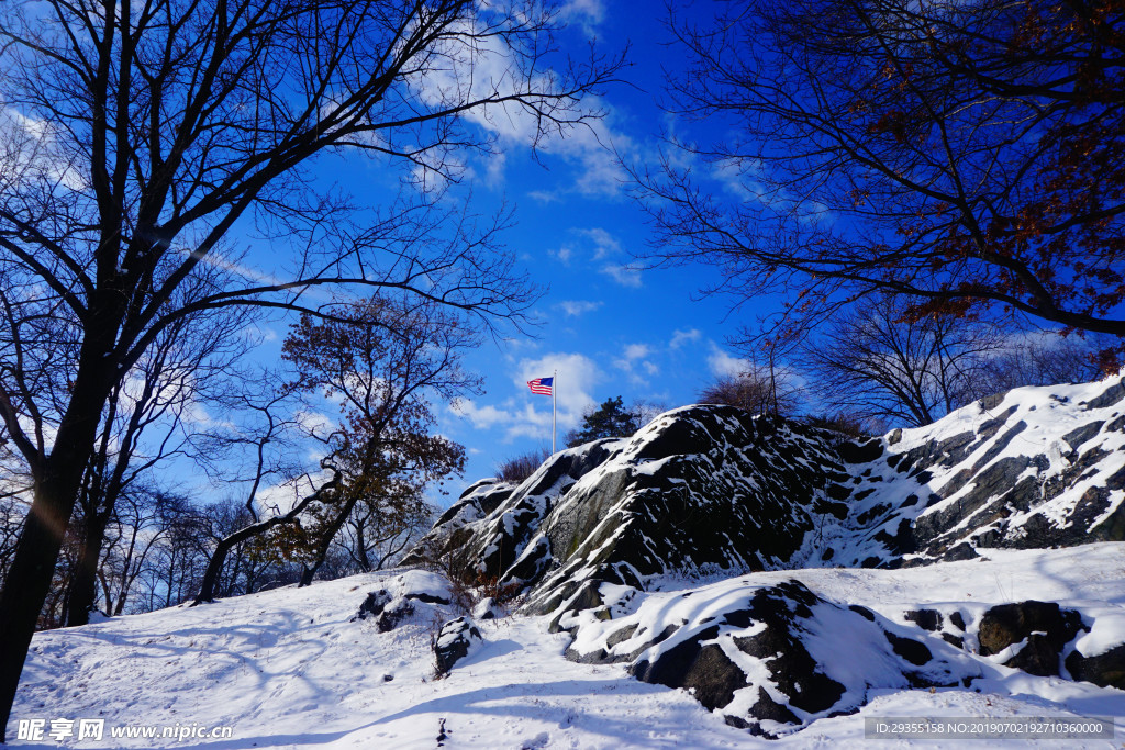 冬天雪景