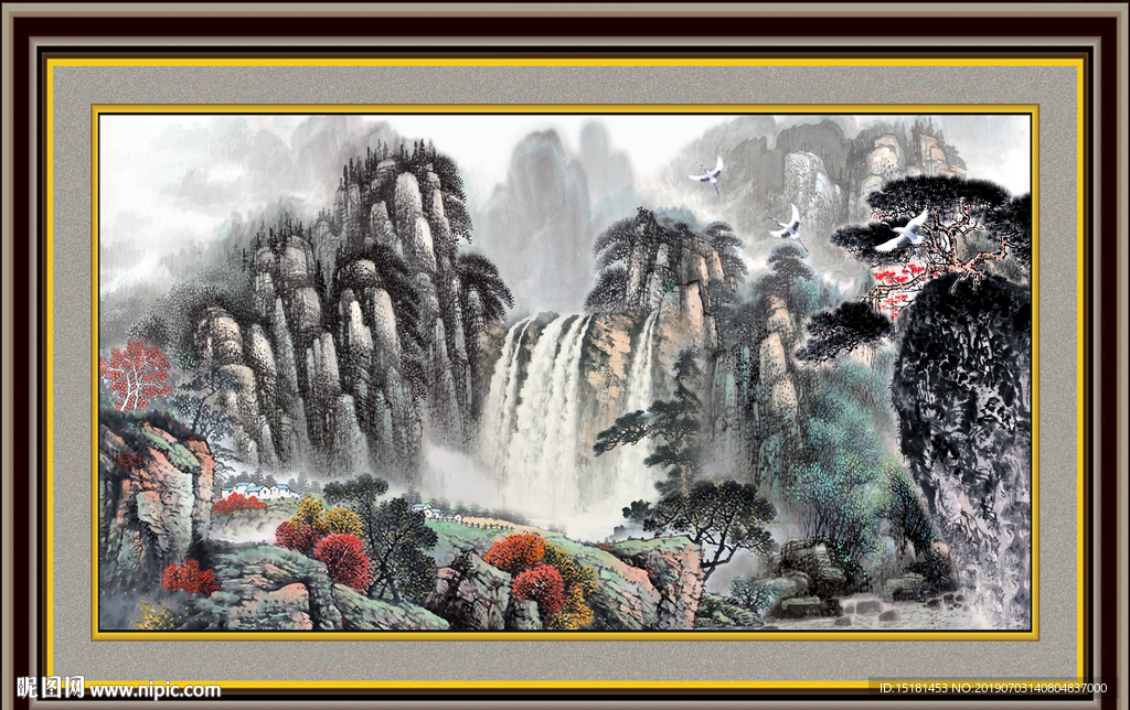 国画山水