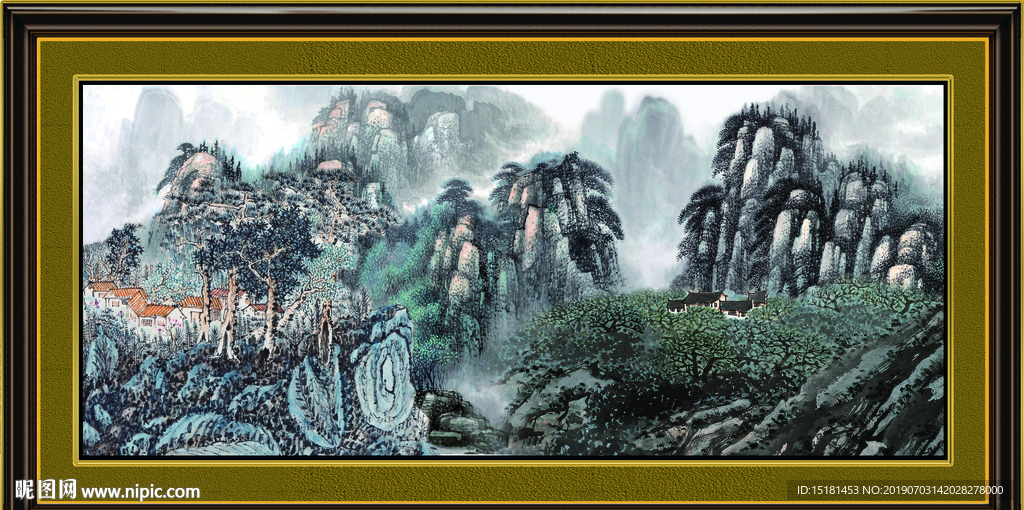 国画山水
