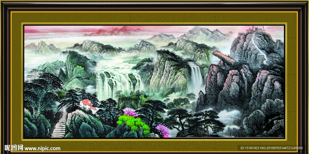 国画山水