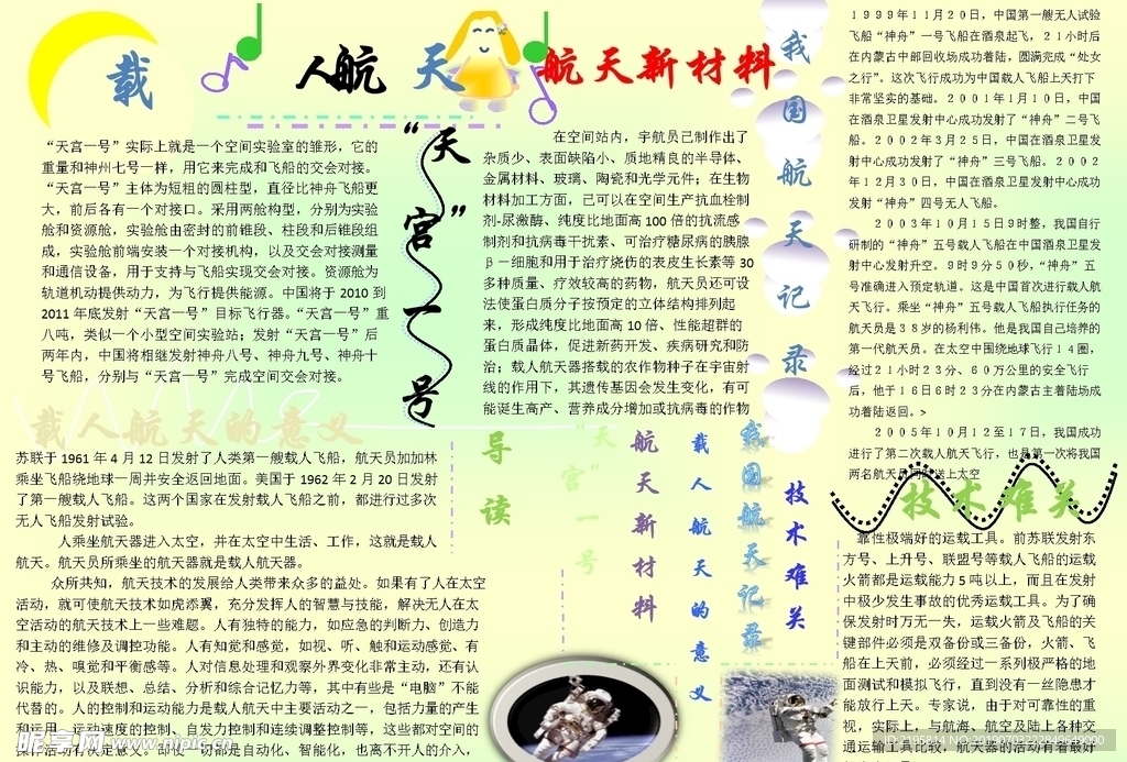小学生 电脑 手抄报 word