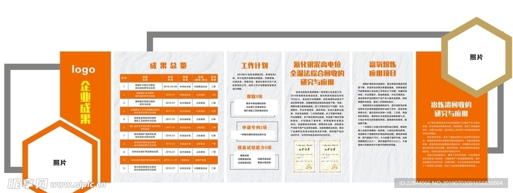 公司形象墙刊板