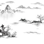 中国风山水