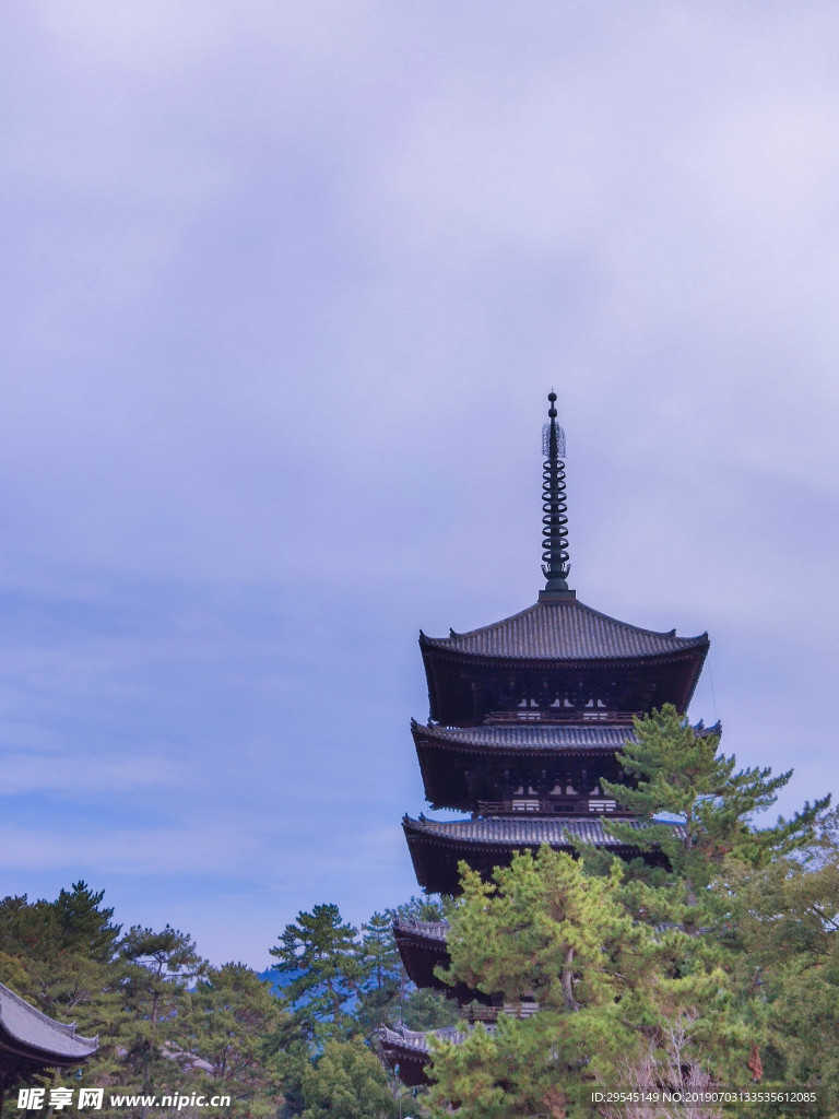 日本奈良市寺庙