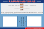 企业厂区五专两公开台账公示栏