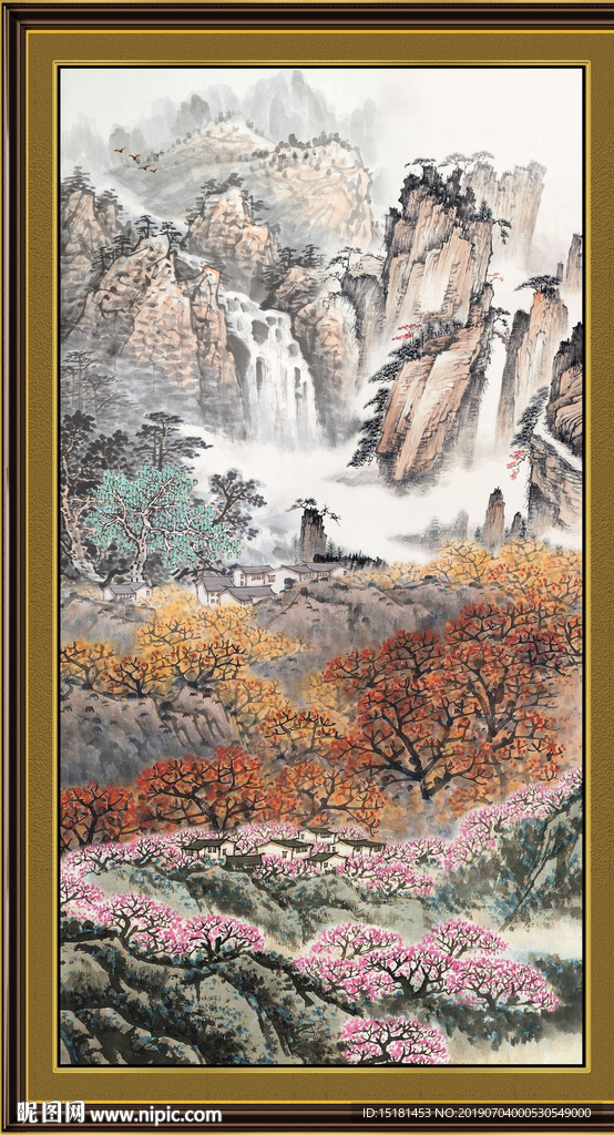 国画山水