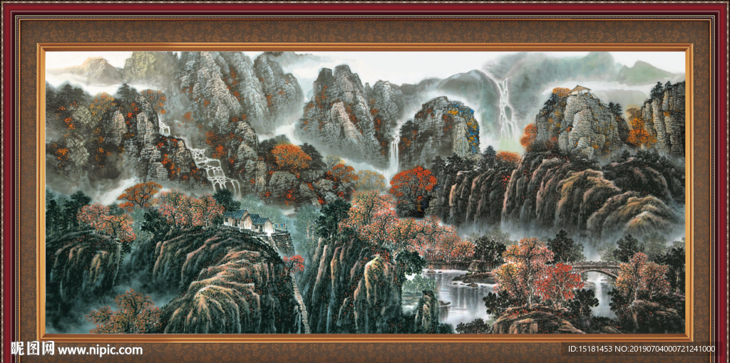 国画山水