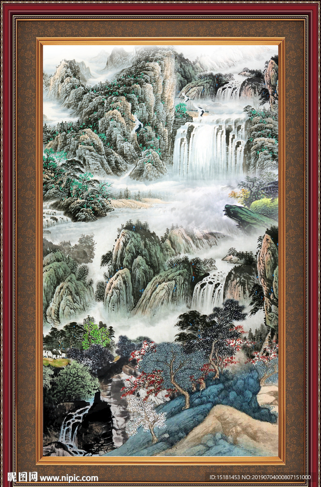 国画山水