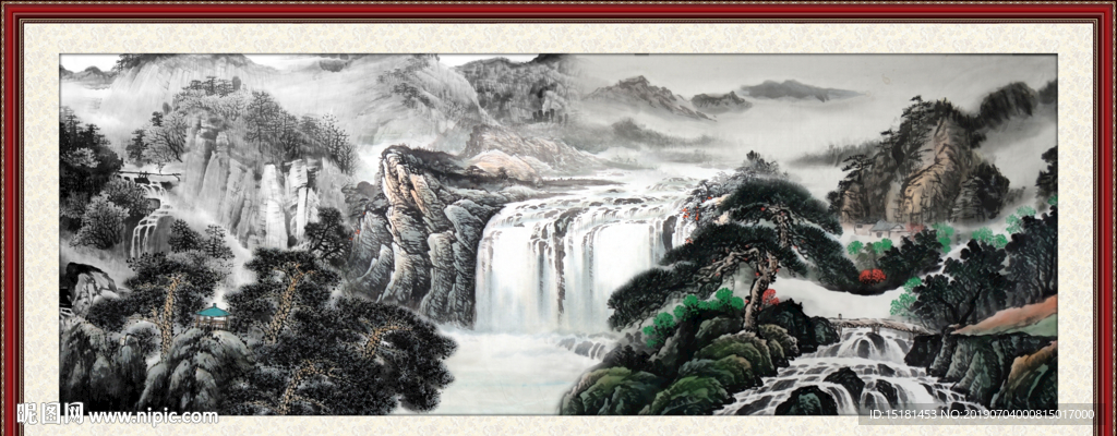 国画山水