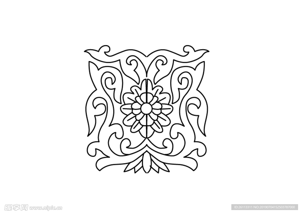 中国古典花纹
