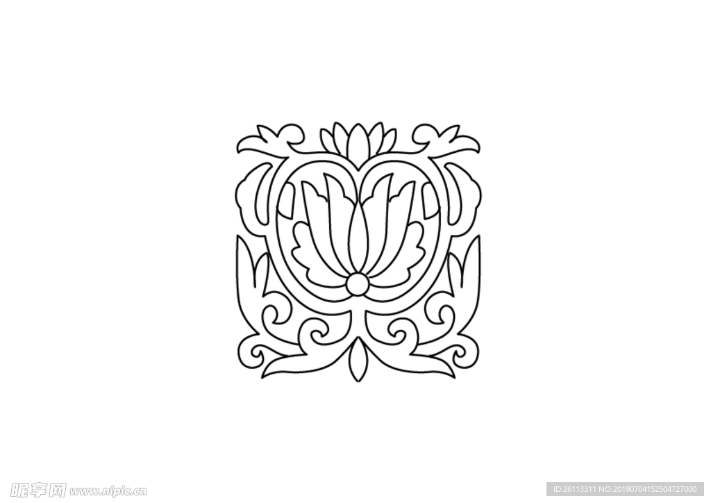 中国古典花纹