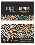 时尚豹纹名片