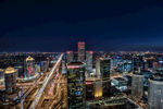北京国贸CBD夜景