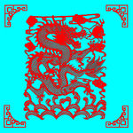 龙剪纸