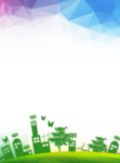 绿色背景 宣传单背景