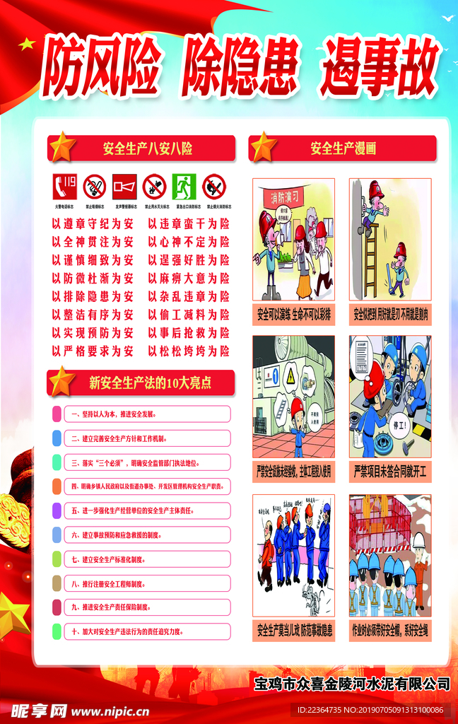 安全生产展板