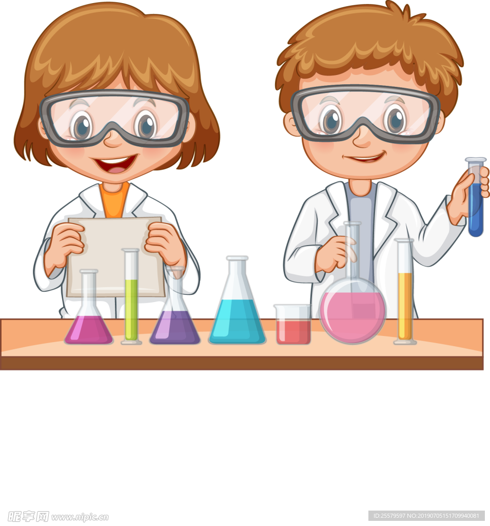 科学实验人物 医生人物