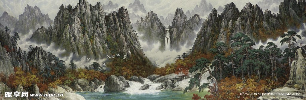 金刚山万瀑洞