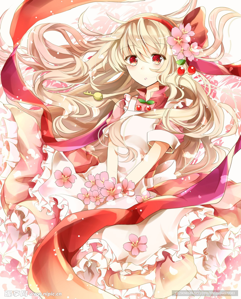 卡通美女