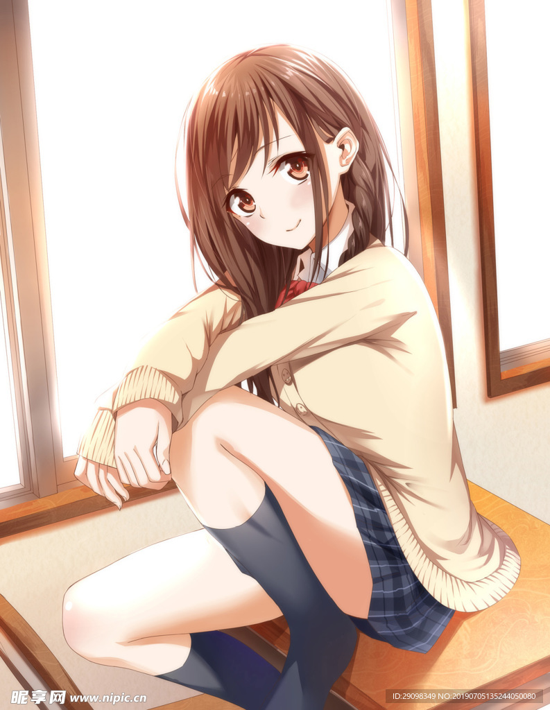 卡通美女