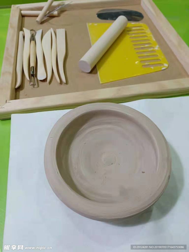 陶艺陶坯手工作品工具