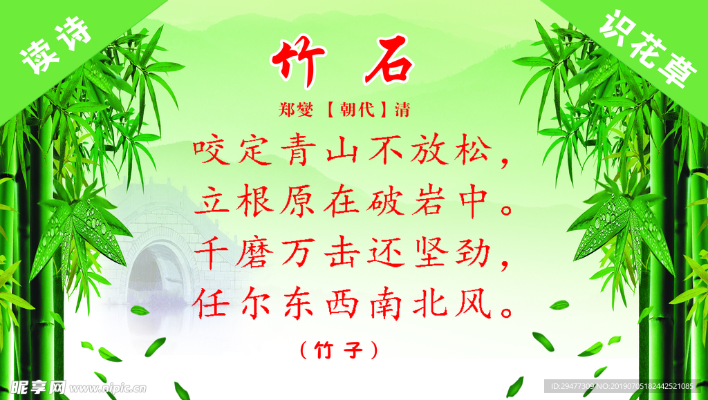 竹子树牌