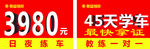 驾校手举牌