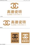 高德瓷砖LOGO应用金色版本