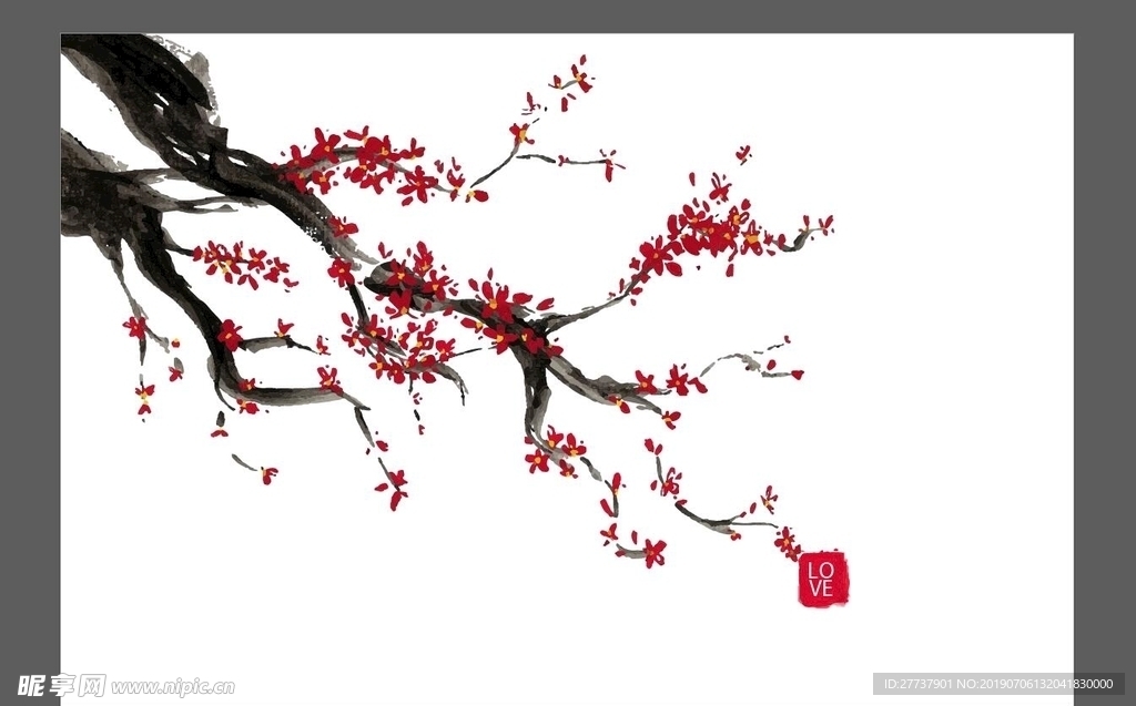梅花素材