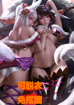 CG插画蒼紅華之舞女主