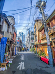 日本大阪街景天空树