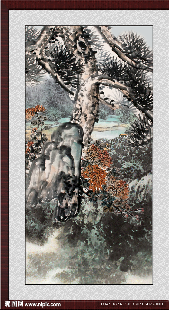 迎客松