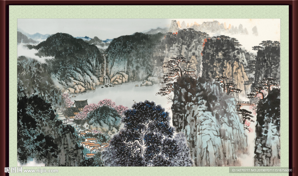 国画风景